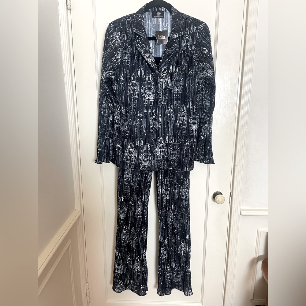 Dressed in LALA Matching Set Astronaut Pantsuit - NWT
